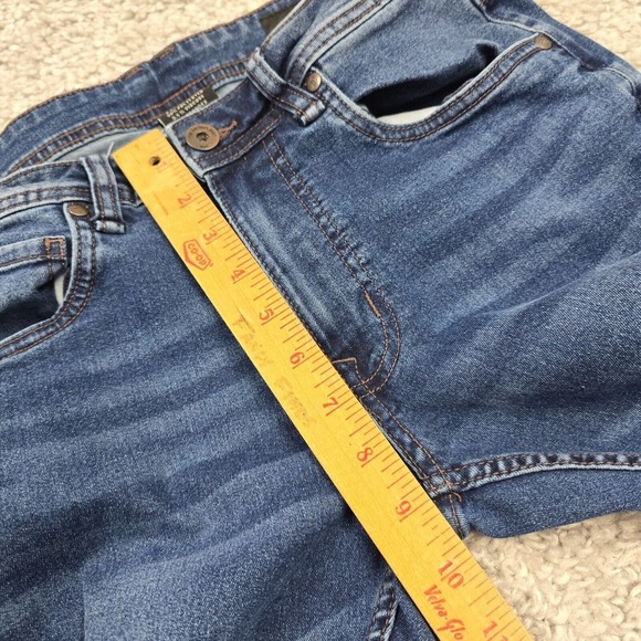 The Perfect Jean NYC Jeans Mens 28x32 (Fits 28x30.5) Blue Slim Stretch Denim - Picture 9 of 12